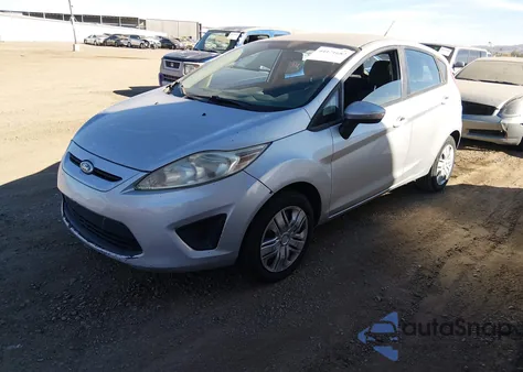 2013 Ford Fiesta Se из США, поврежденный, VIN 3FADP4EJ7DM117007